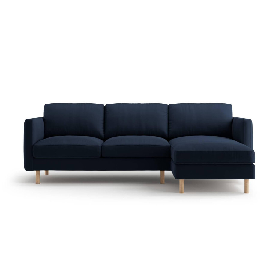 Hoekbank Eden rechts velvet | Micadoni afbeelding 1