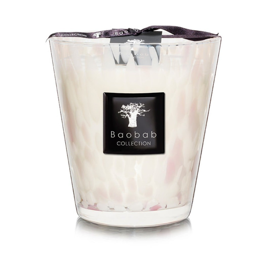 Baobab Collection White Pearls Max 16 geurkaars 1,1 kg afbeelding 1