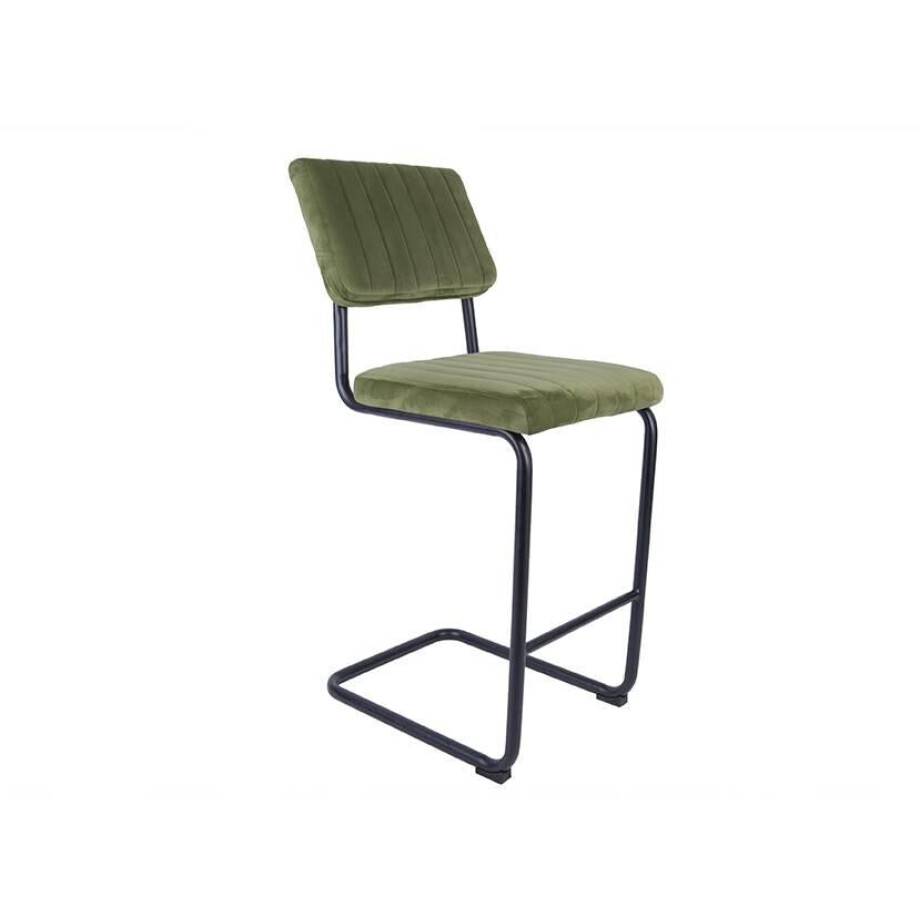 Barkruk Keen velvet | LEITMOTIV afbeelding 1