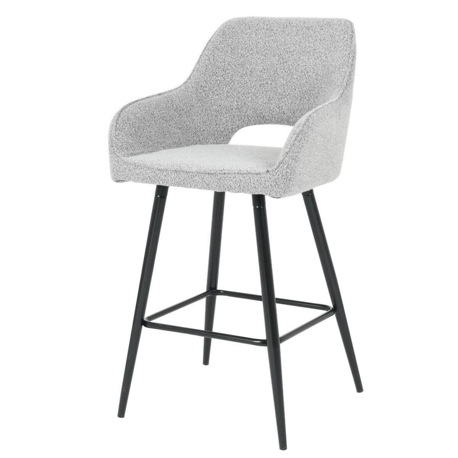 Barkruk Lenon bouclé | DS4U afbeelding 1