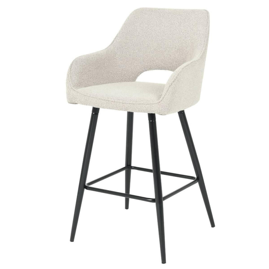 Barkruk Lenon bouclé | DS4U afbeelding 1