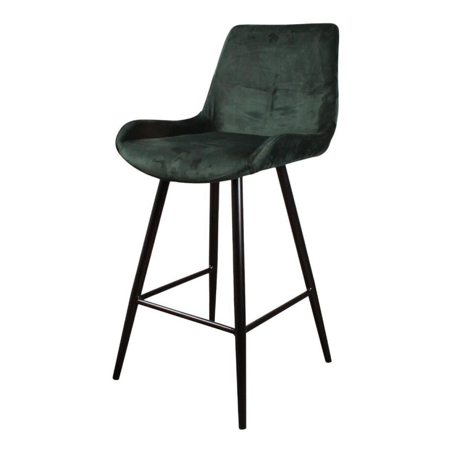 Barkruk Lucas velvet | DS4U afbeelding 1