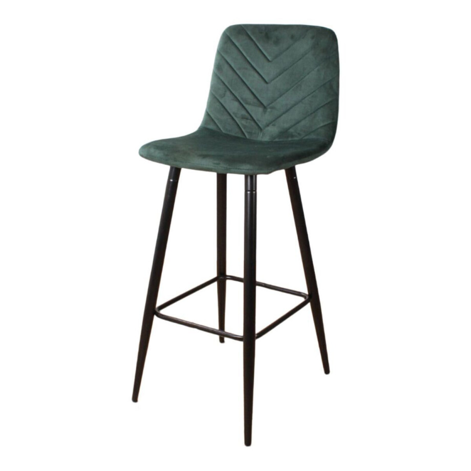 Barkruk Gabbie velvet | DS4U afbeelding 1