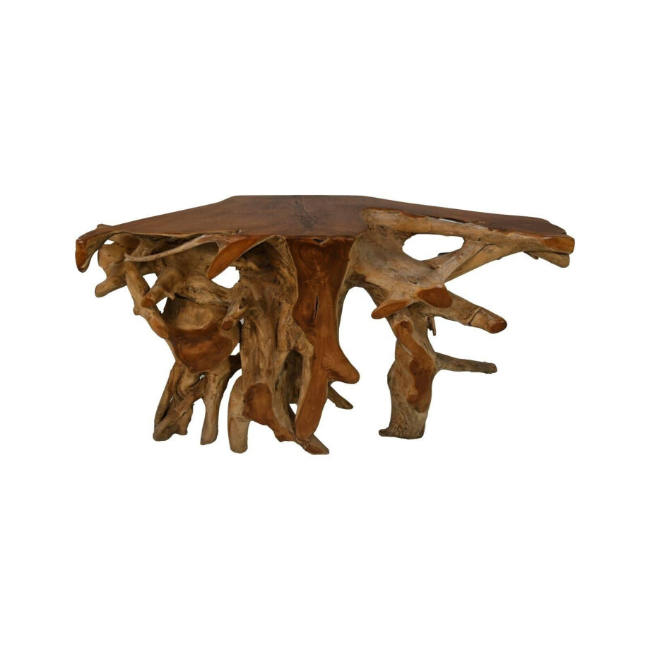 Wandtafel Root Flower teakhout | HSM Collection afbeelding 1