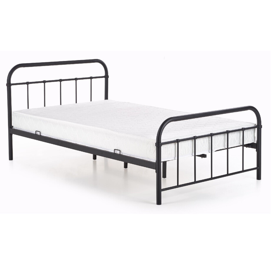 Bed Lina 120x200 cm zwart Bed Lina 120x200 cm zwart afbeelding 1