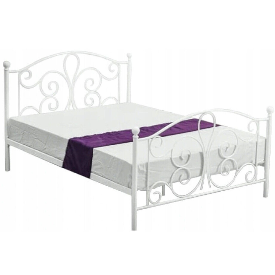 Bed Panama 120x200cm in wit afbeelding 1