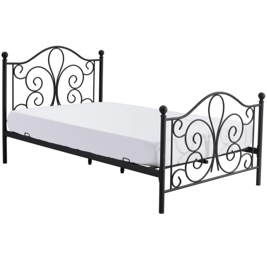 Bed Panama 120x200cm zwart afbeelding 1