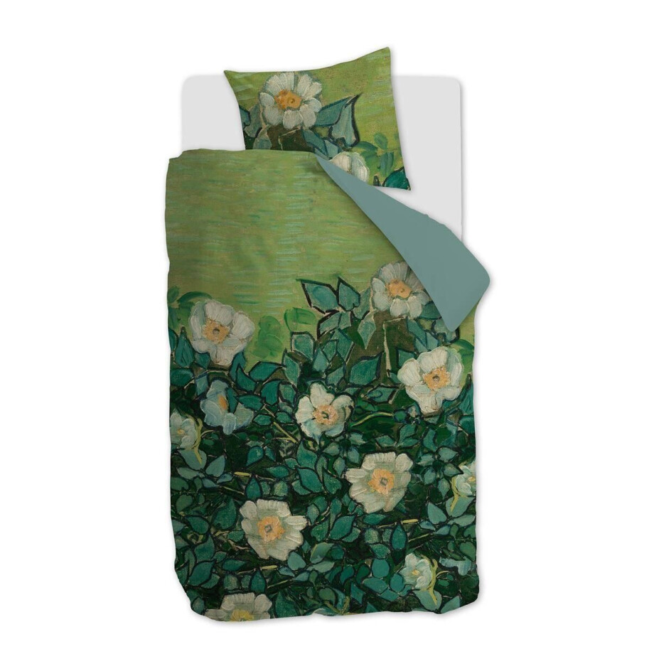 Dekbedovertrekset Wild Roses | Beddinghouse x Van Gogh Museum afbeelding 1