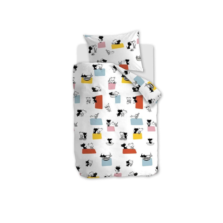 Kinderdekbedovertrek Vrienden | Beddinghouse x Fiep Amsterdam Kinderdekbedovertrek Vrienden | Beddinghouse x Fiep Amsterdam afbeelding 1