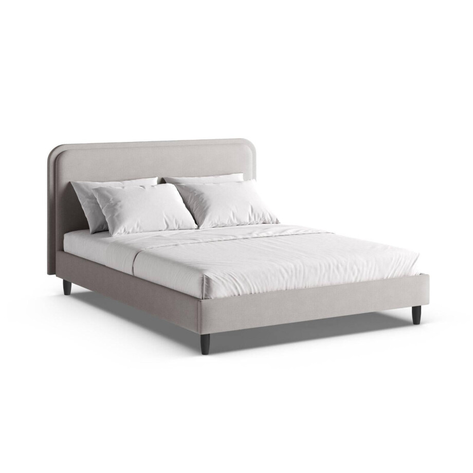 Bedframe Aveline chenille 200 x 200 | Micadoni Home afbeelding 1