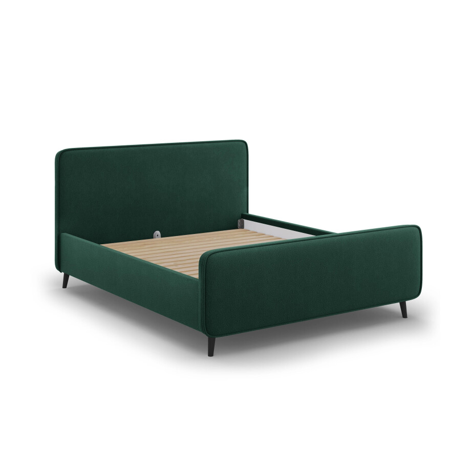 Bedframe met hoofdbord Kaia 140 x 200 cm | Micadoni Limited Edition Bedframe met hoofdbord Kaia 140 x 200 cm | Micadoni Limited Edition afbeelding 1