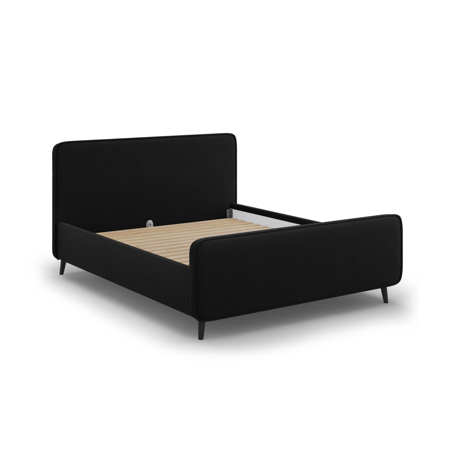 Bedframe met hoofdbord Kaia 140 x 200 cm | Micadoni Limited Edition Bedframe met hoofdbord Kaia 140 x 200 cm | Micadoni Limited Edition afbeelding 1