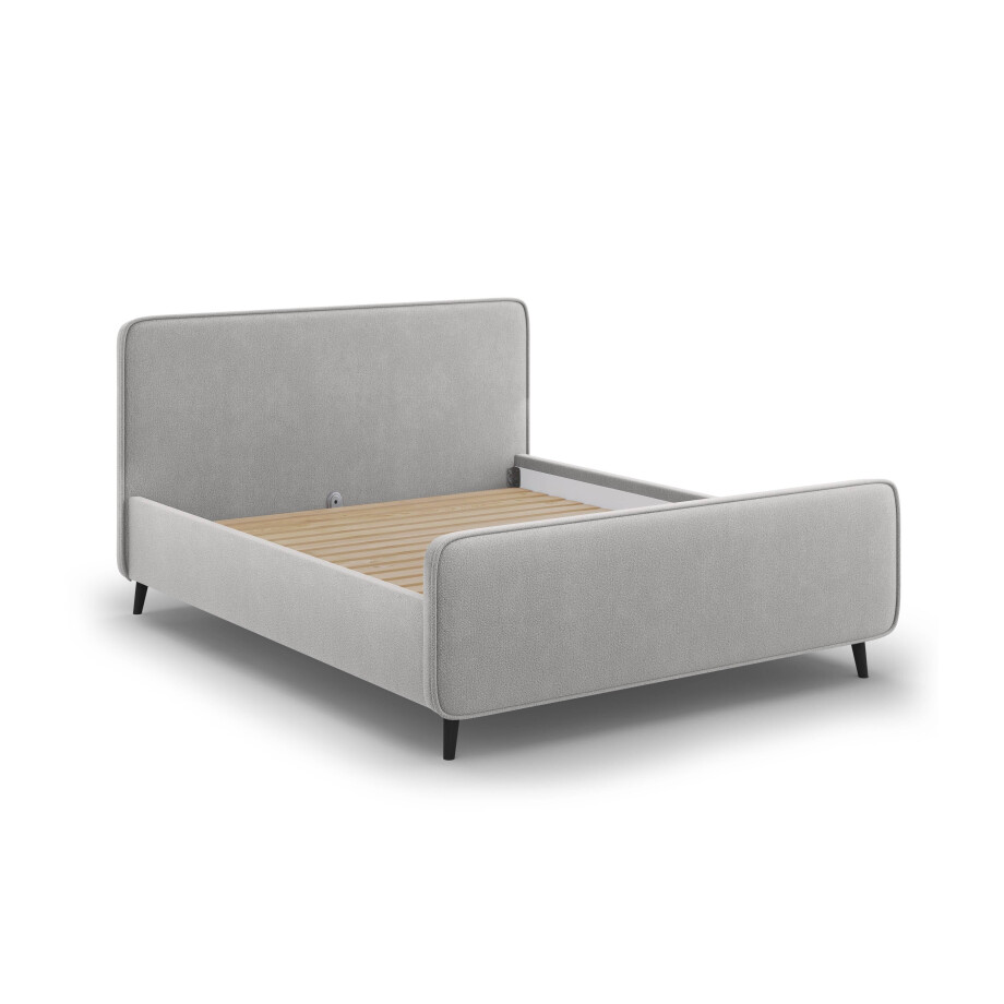 Bedframe met hoofdbord Kaia 160 x 200 cm | Micadoni Limited Edition Bedframe met hoofdbord Kaia 160 x 200 cm | Micadoni Limited Edition afbeelding 1