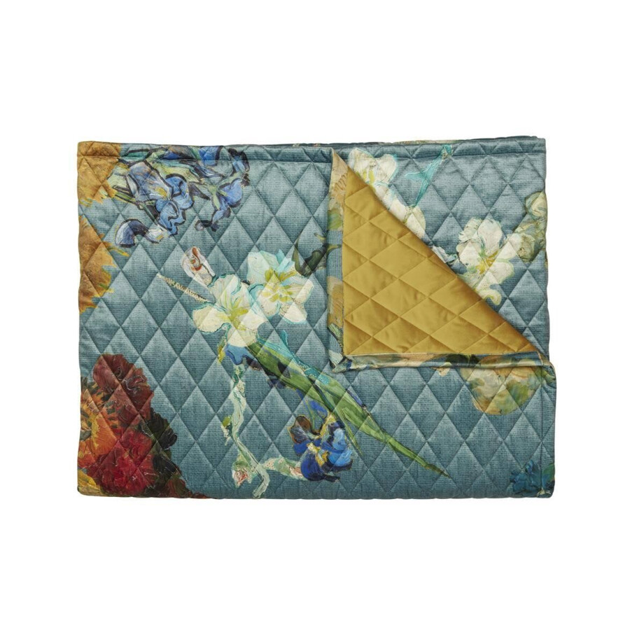Bedsprei Partout des Fleurs velvet | Beddinghouse x Van Gogh Museum Bedsprei Partout des Fleurs velvet | Beddinghouse x Van Gogh Museum afbeelding 1
