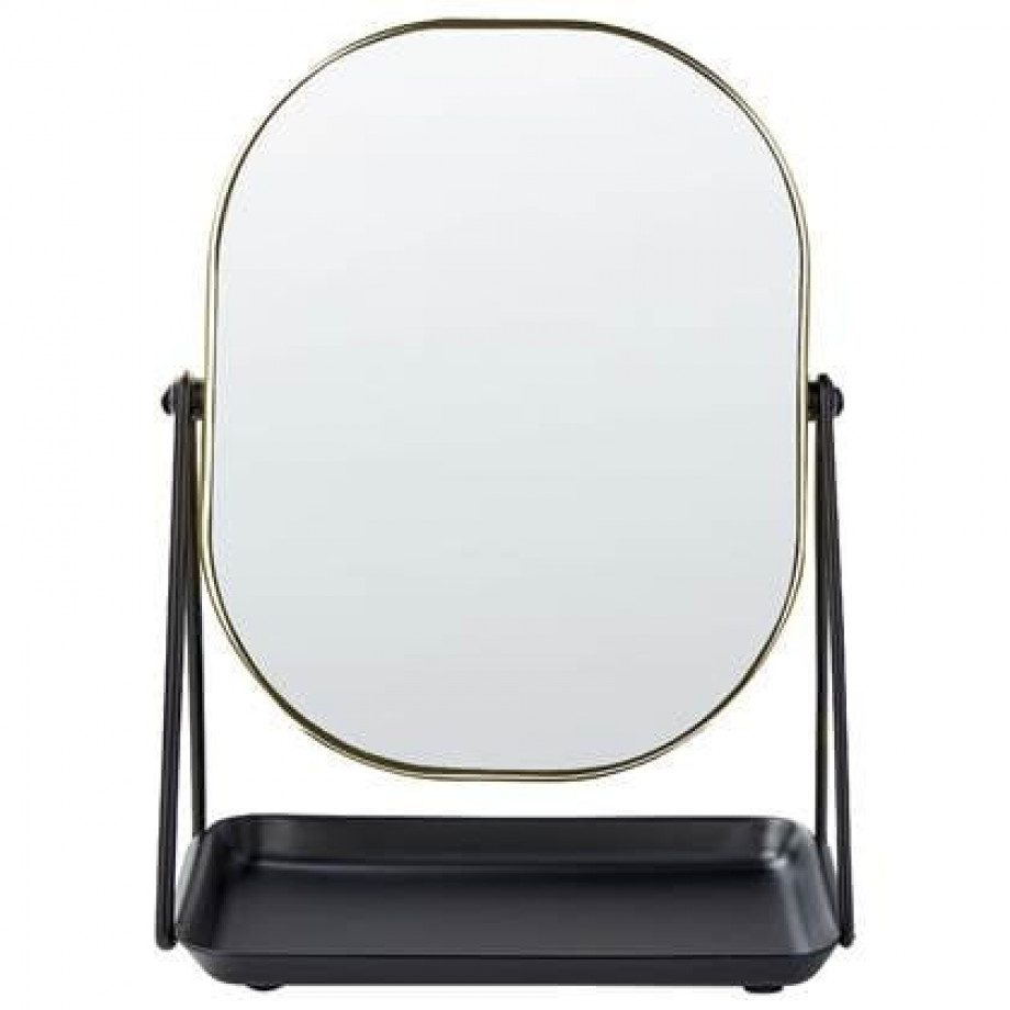 Beliani CORREZE Make-up spiegel Goud - Goud - Metaal