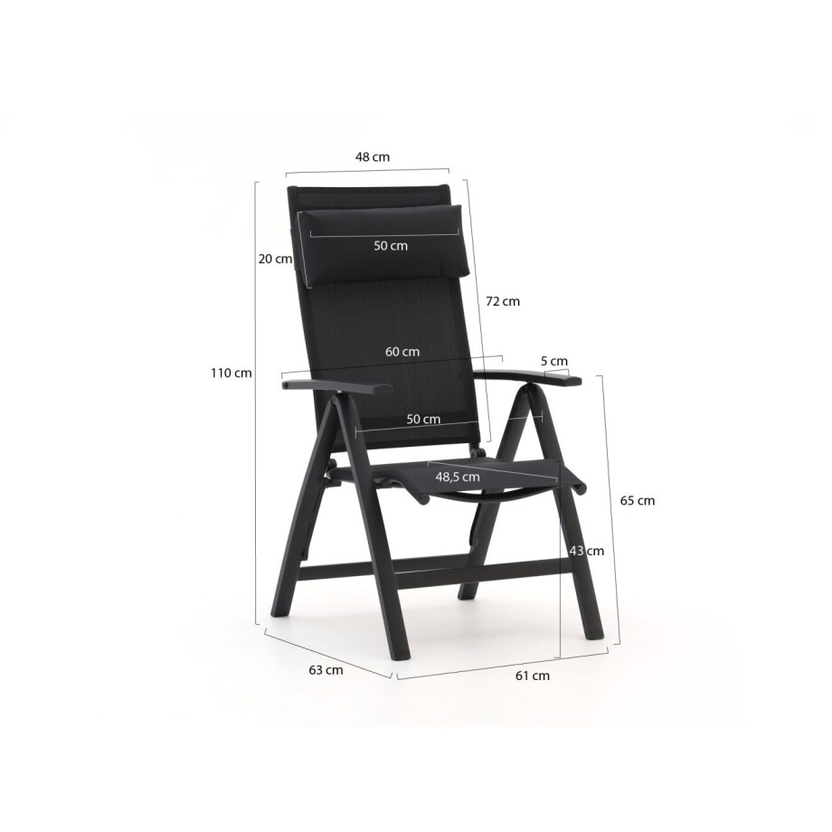 Bellagio Avenza/Sestino 220cm dining tuinset 7-delig verstelbaar - Laagste prijsgarantie! Bellagio Avenza/Sestino 220cm dining tuinset 7-delig verstelbaar - Laagste prijsgarantie! afbeelding 1