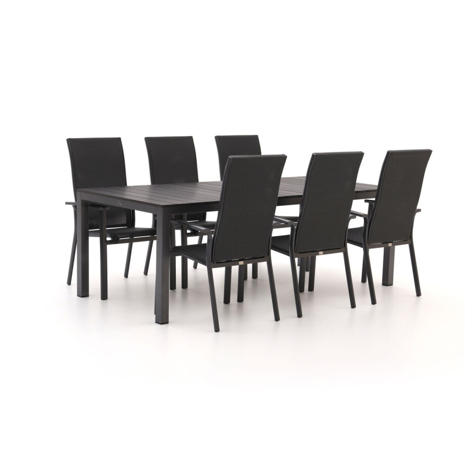 Bellagio Avio/Fidenza 220cm dining tuinset 7-delig stapelbaar - Laagste prijsgarantie! afbeelding 1