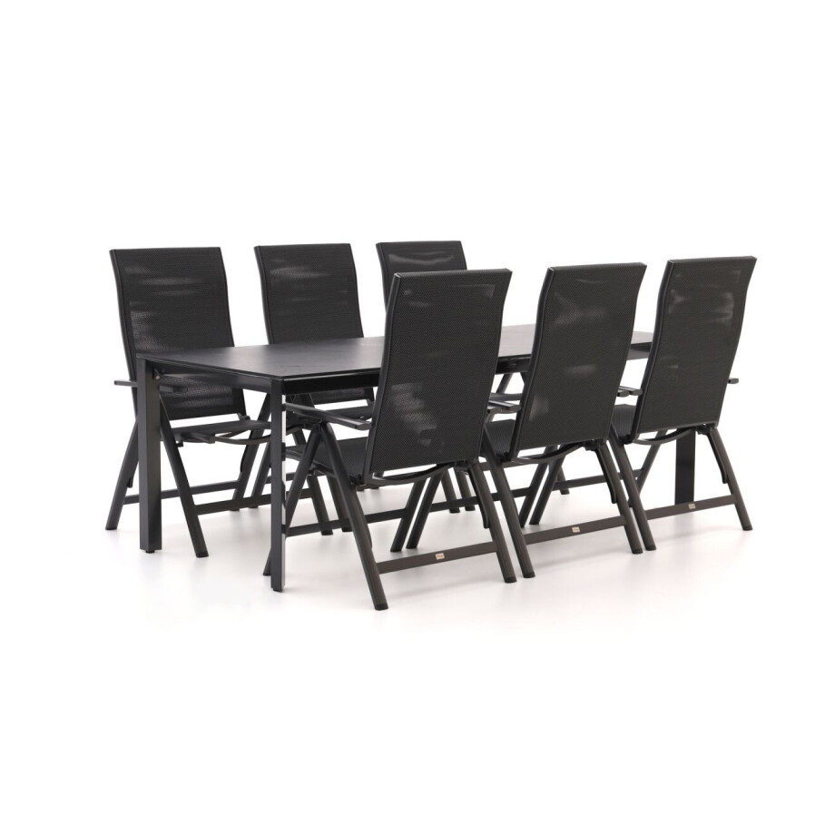 Bellagio Avio/Sestino 220cm dining tuinset 7-delig verstelbaar - Laagste prijsgarantie! afbeelding 1