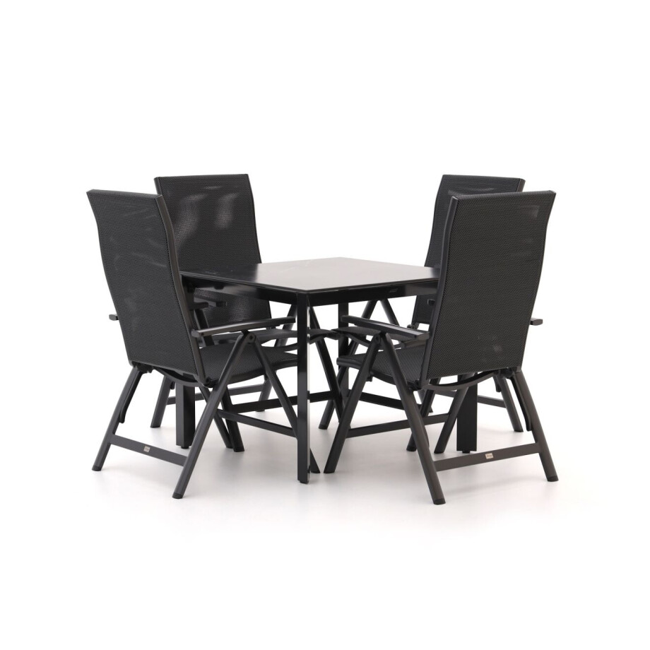 Bellagio Avio/Sestino 90cm dining tuinset 5-delig verstelbaar - Laagste prijsgarantie! afbeelding 1