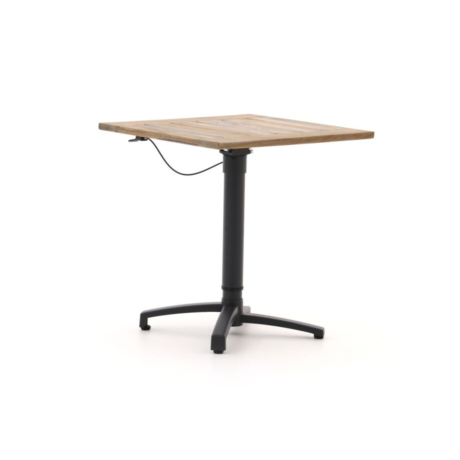 Bellagio Canzo klaptafel 70x70x75/110cm verstelbaar - Laagste prijsgarantie! afbeelding 1