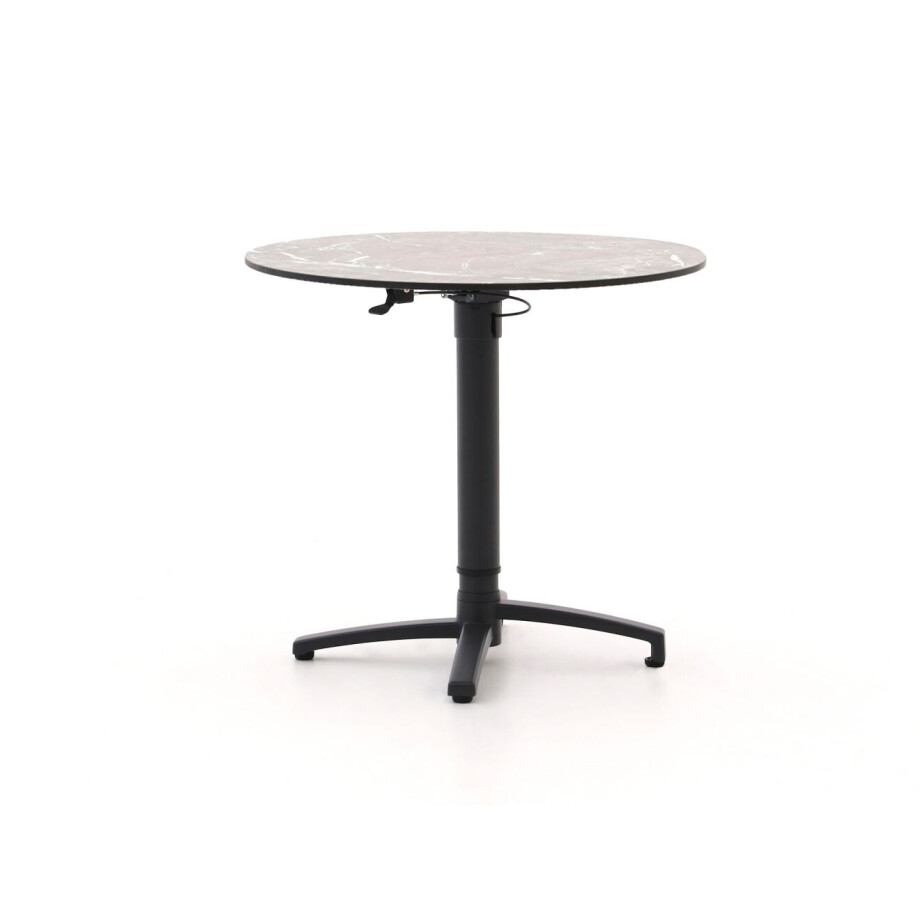 Bellagio Canzo klaptafel ø80 (h:73/109cm) verstelbaar - Laagste prijsgarantie! afbeelding 1