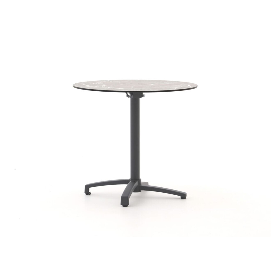 Bellagio Canzo klaptafel ø80cm (h:73cm) - Laagste prijsgarantie! afbeelding 1