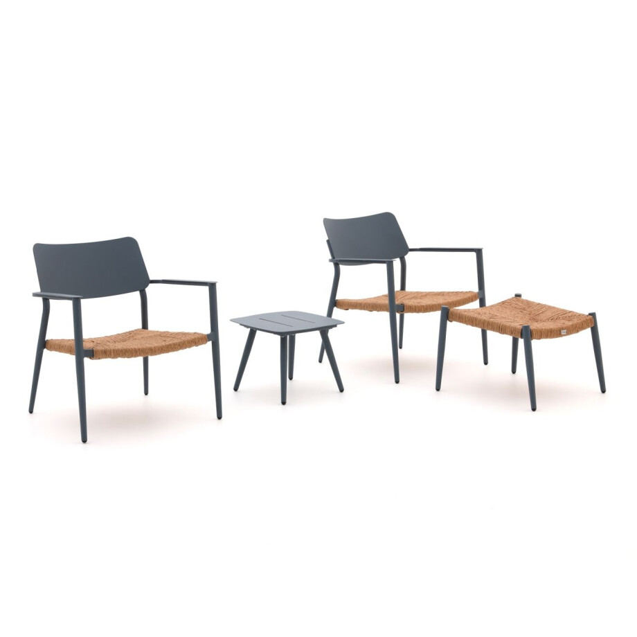 Bellagio Cino lounge balkonset 4-delig stapelbaar - Laagste prijsgarantie! afbeelding 1