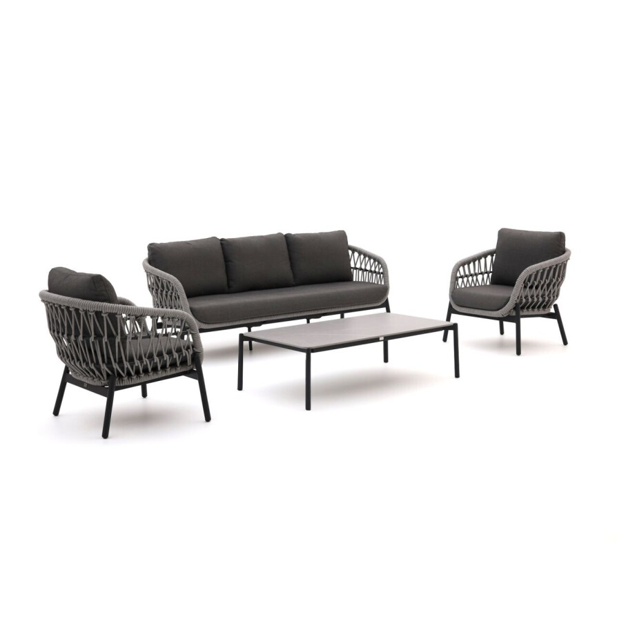Bellagio Cupello stoel-bank loungeset 4-delig - Laagste prijsgarantie! Bellagio Cupello stoel-bank loungeset 4-delig - Laagste prijsgarantie! afbeelding 1