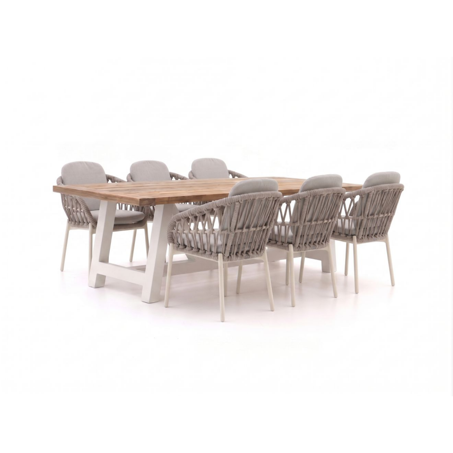 Bellagio Cupello/Bresimo 260cm dining tuinset 7-delig - Laagste prijsgarantie! afbeelding 1
