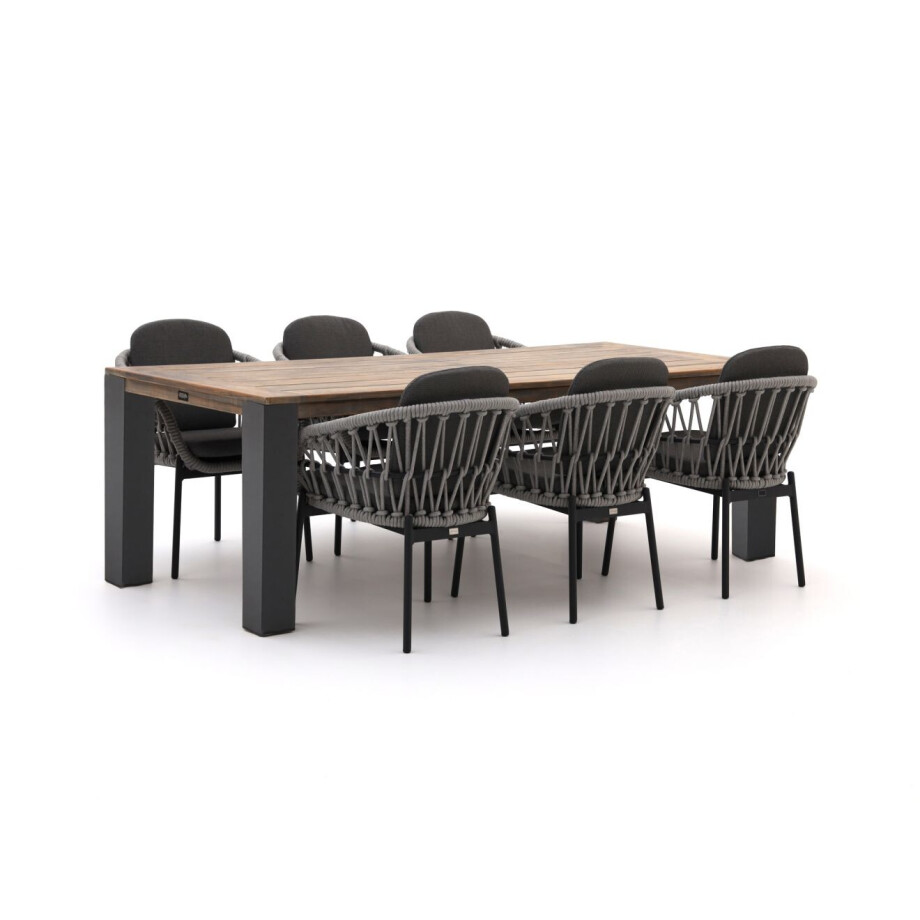 Bellagio Cupello/ROUGH-X 240cm dining tuinset 7-delig - Laagste prijsgarantie! Bellagio Cupello/ROUGH-X 240cm dining tuinset 7-delig - Laagste prijsgarantie! afbeelding 1