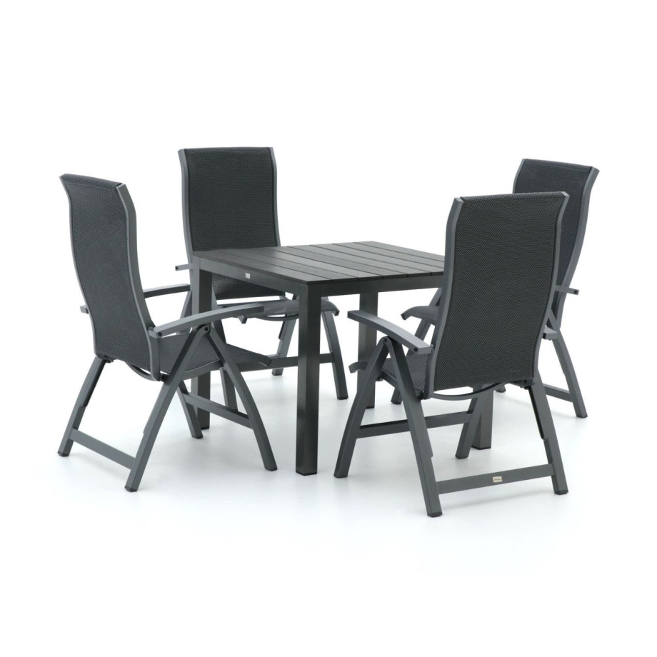 Bellagio Fermo/Fidenza 90cm dining tuinset 5-delig verstelbaar - Laagste prijsgarantie! afbeelding 1