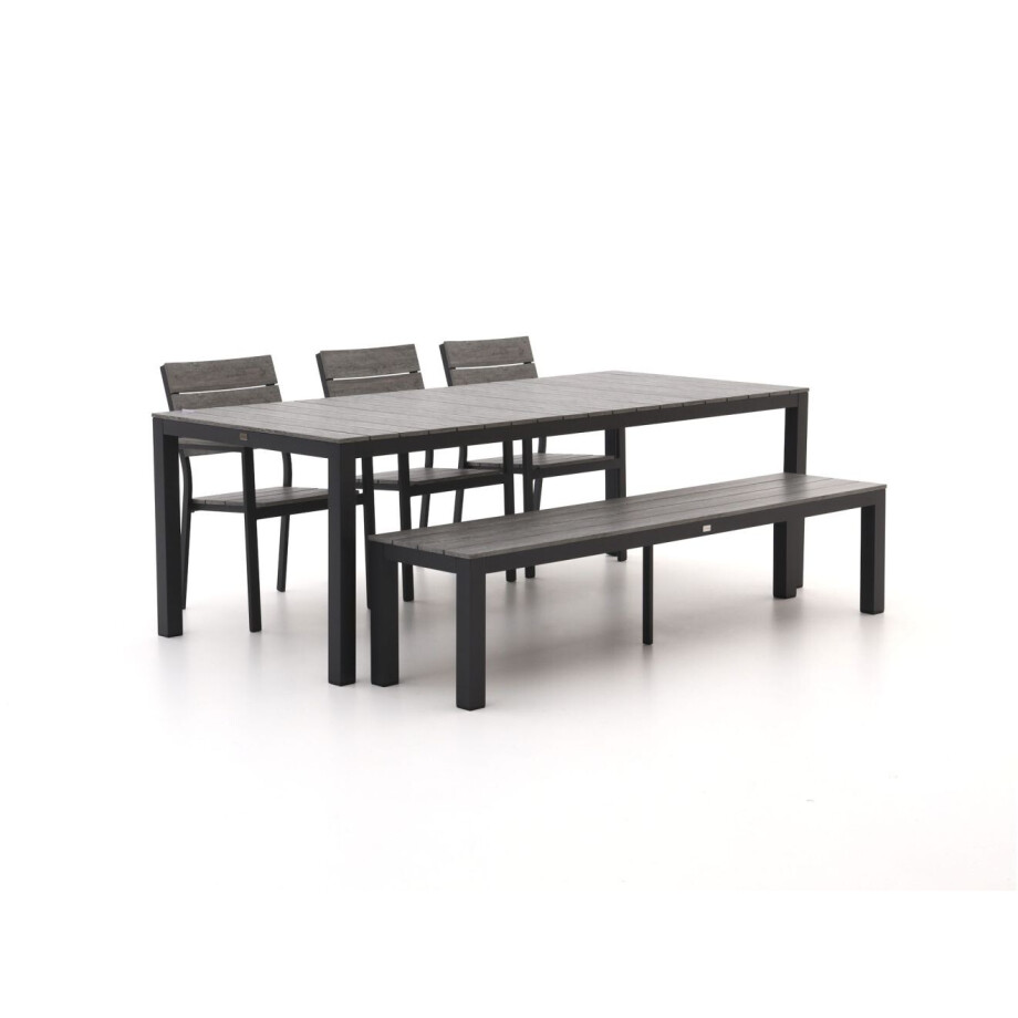 Bellagio Fidenza 220cm dining tuinset met bank 5-delig stapelbaar - Laagste prijsgarantie! Bellagio Fidenza 220cm dining tuinset met bank 5-delig stapelbaar - Laagste prijsgarantie! afbeelding 1