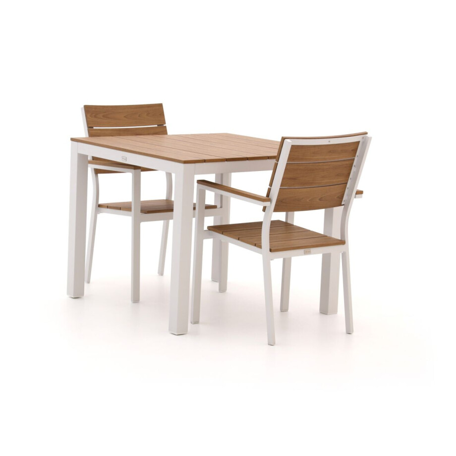 Bellagio Fidenza 90cm dining tuinset 3-delig stapelbaar - Laagste prijsgarantie! Bellagio Fidenza 90cm dining tuinset 3-delig stapelbaar - Laagste prijsgarantie! afbeelding 1