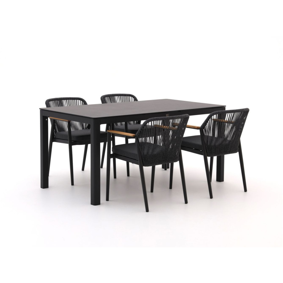 Bellagio Florentina/La Fonte 160cm dining tuinset 5-delig - Laagste prijsgarantie! afbeelding 1