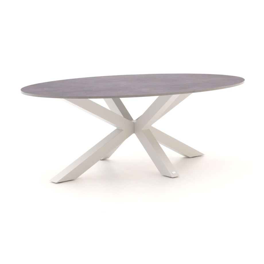 Bellagio Induno Ellips dining tuintafel 200x110cm - Laagste prijsgarantie! afbeelding 1