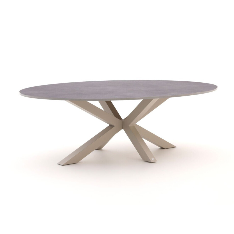 Bellagio Induno Ellips dining tuintafel 200x110cm - Laagste prijsgarantie! afbeelding 1