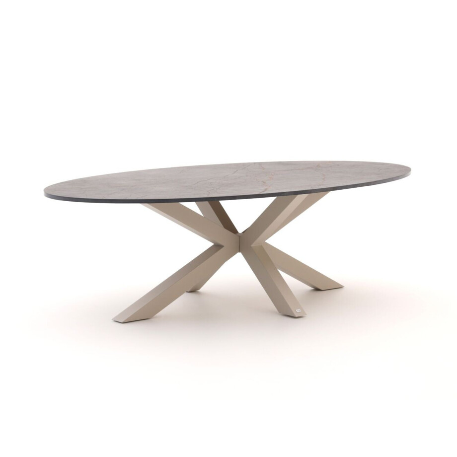 Bellagio Induno Ellips dining tuintafel 240x120cm - Laagste prijsgarantie! afbeelding 1