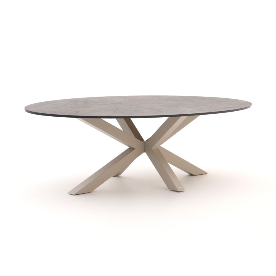 Bellagio Induno Ellips dining tuintafel 280x130cm - Laagste prijsgarantie! afbeelding 1