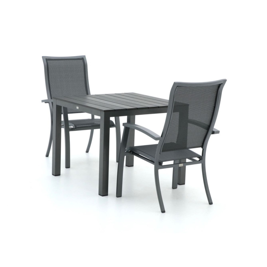 Bellagio Lugo/Fidenza 90cm dining tuinset 3-delig stapelbaar - Laagste prijsgarantie! afbeelding 1