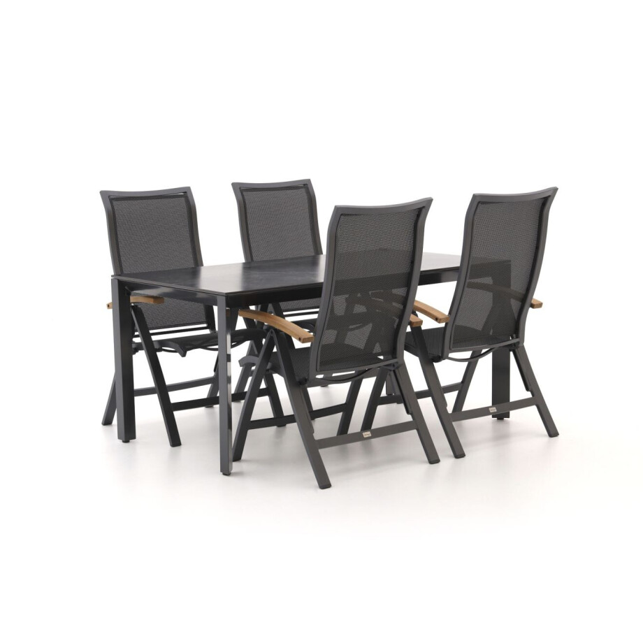 Bellagio Lugo/Sestino 160cm dining tuinset 5-delig - Laagste prijsgarantie! Bellagio Lugo/Sestino 160cm dining tuinset 5-delig - Laagste prijsgarantie! afbeelding 1