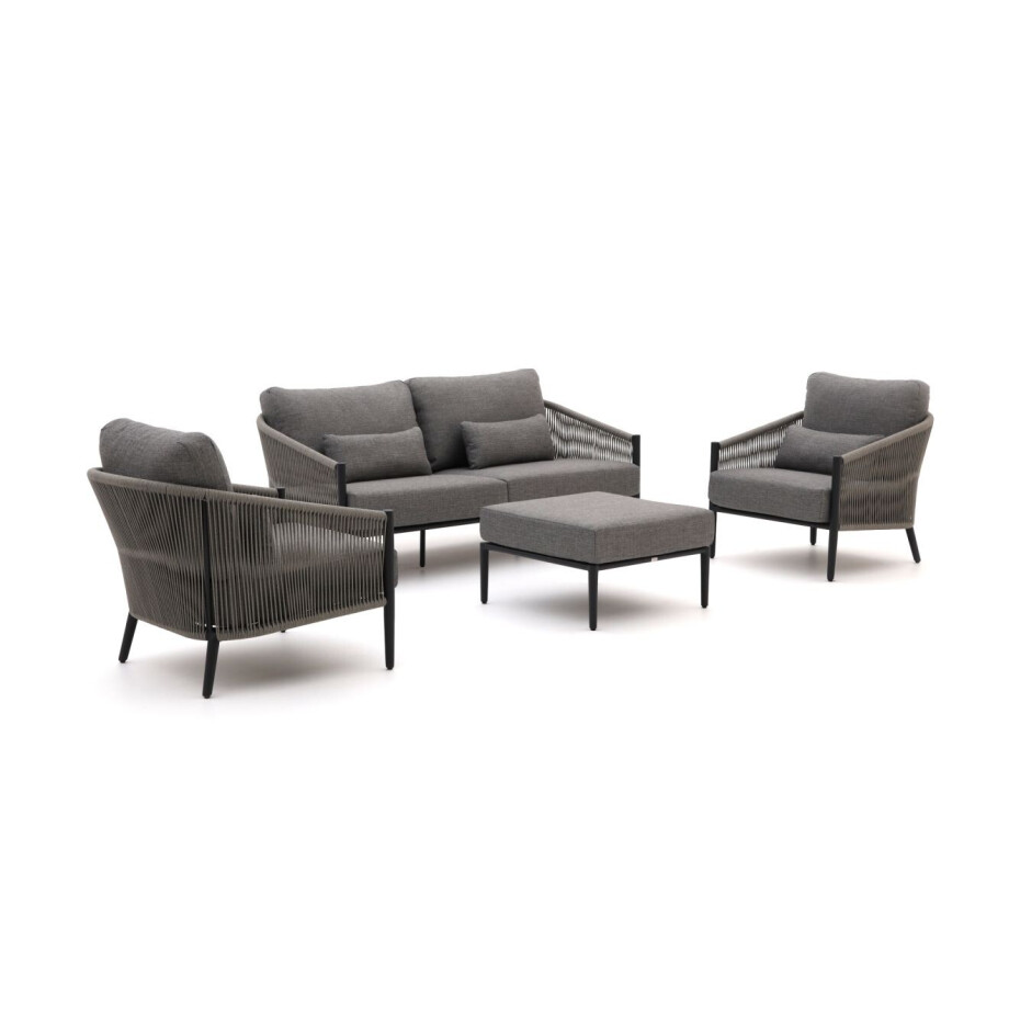 Bellagio Mineo stoel-bank loungeset 4-delig - Laagste prijsgarantie! afbeelding 1