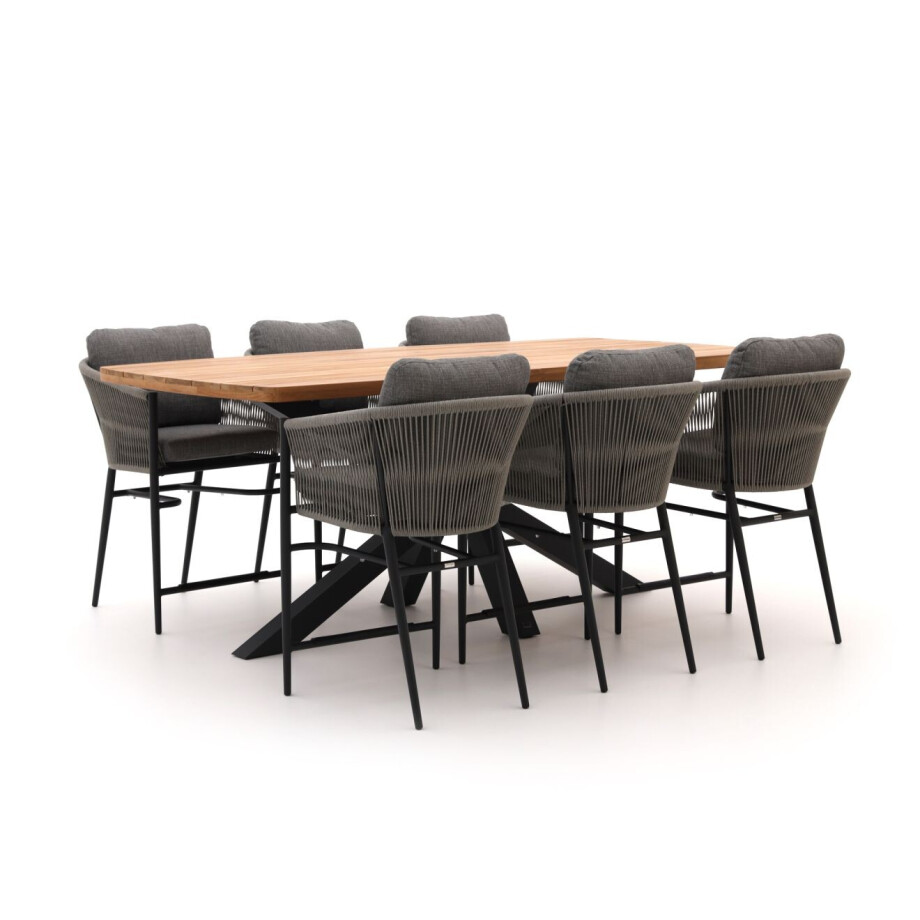 Bellagio Mineo/Induno Deens Ovaal 220cm high dining tuinset 7-delig - Laagste prijsgarantie! Bellagio Mineo/Induno Deens Ovaal 220cm high dining tuinset 7-delig - Laagste prijsgarantie! afbeelding 1