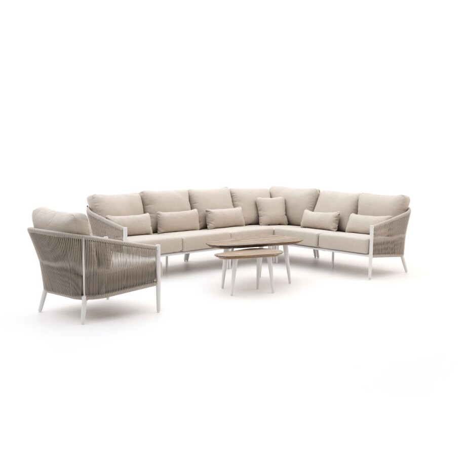 Bellagio Mineo/ROUGH-K hoek loungeset 7-delig - Laagste prijsgarantie! afbeelding 1