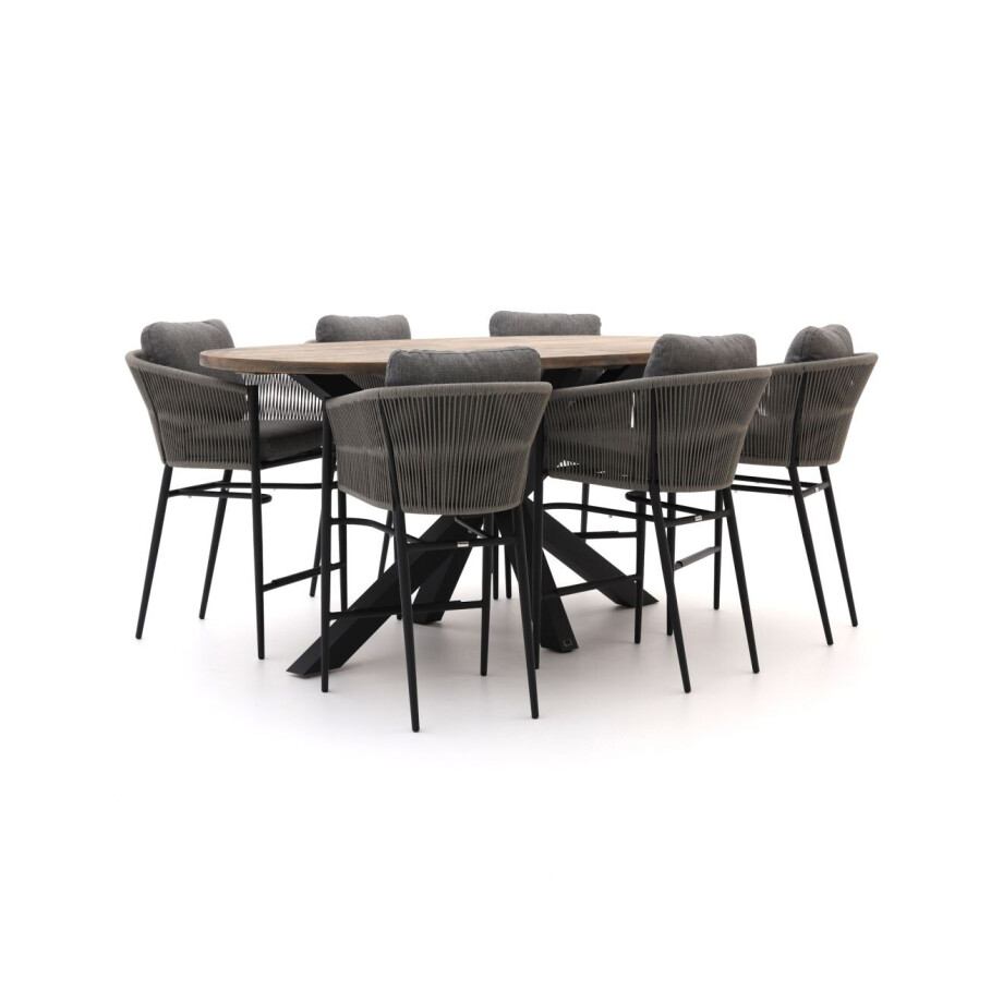 Bellagio Mineo/ROUGH-Y Ellips 240cm barset 7-delig - Laagste prijsgarantie! Bellagio Mineo/ROUGH-Y Ellips 240cm barset 7-delig - Laagste prijsgarantie! afbeelding 1