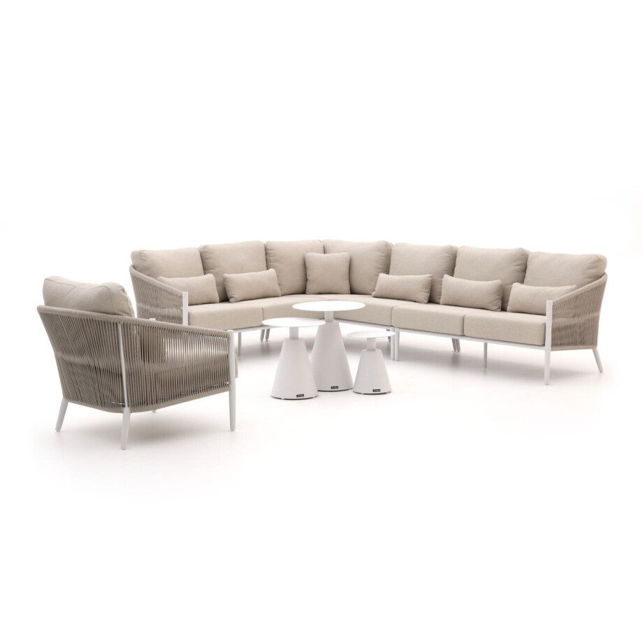 Bellagio Mineo/Tusa hoek loungeset 8-delig links - Laagste prijsgarantie! afbeelding 1