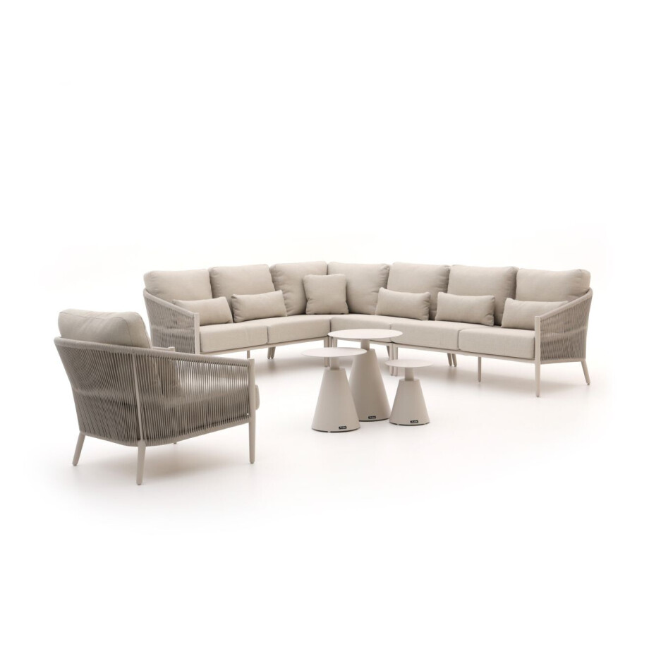 Bellagio Mineo/Tusa hoek loungeset 8-delig links - Laagste prijsgarantie! afbeelding 1