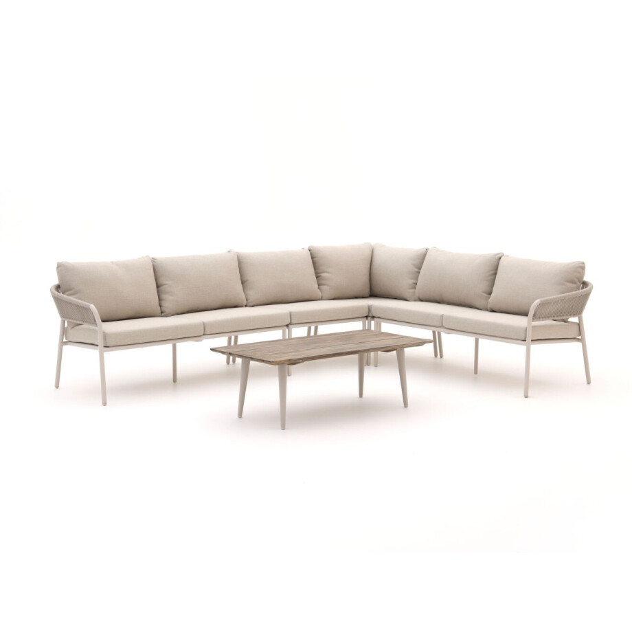 Bellagio Nova Siri/ROUGH-K hoek loungeset 5-delig - Laagste prijsgarantie! afbeelding 1