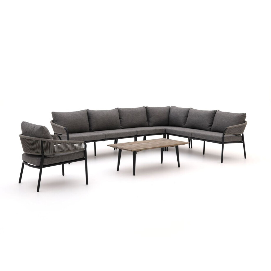 Bellagio Nova Siri/ROUGH-K hoek loungeset 6-delig - Laagste prijsgarantie! afbeelding 1