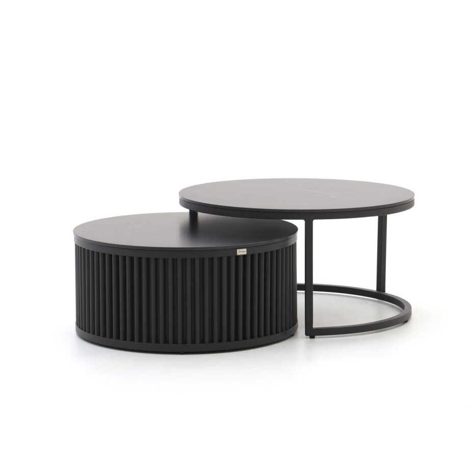 Bellagio Oriago lounge tuintafelset ø85cm(h:45cm)/ø78cm (h:36cm) - Laagste prijsgarantie! Bellagio Oriago lounge tuintafelset ø85cm(h:45cm)/ø78cm (h:36cm) - Laagste prijsgarantie! afbeelding 1
