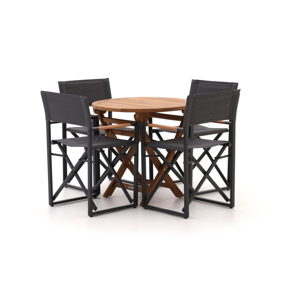 Bellagio Pasolini/Preston ø 80cm dining tuinset 5-delig inklapbaar - Laagste prijsgarantie! Bellagio Pasolini/Preston ø 80cm dining tuinset 5-delig inklapbaar - Laagste prijsgarantie! afbeelding 1
